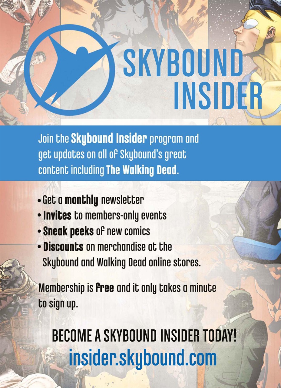 The Walking Dead Magazine Preview Pages