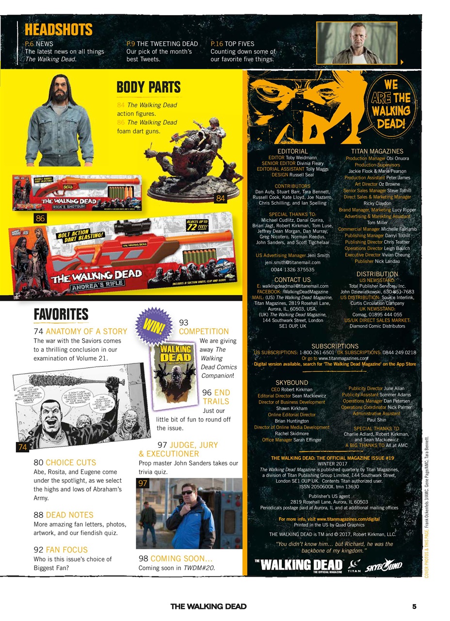 The Walking Dead Magazine Preview Pages