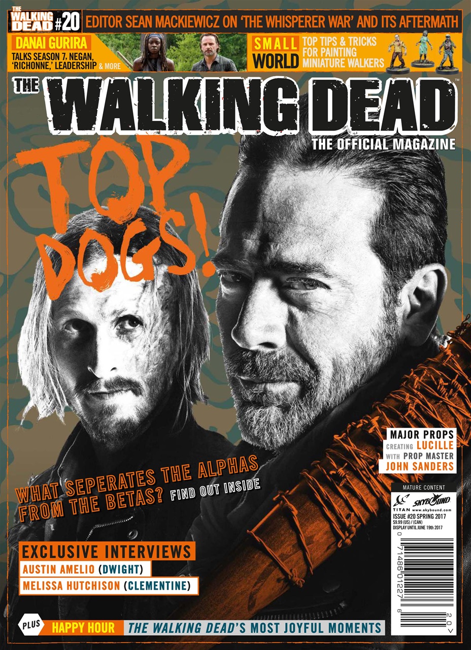 The Walking Dead Magazine Preview Pages