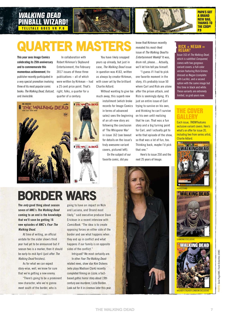The Walking Dead Magazine Preview Pages