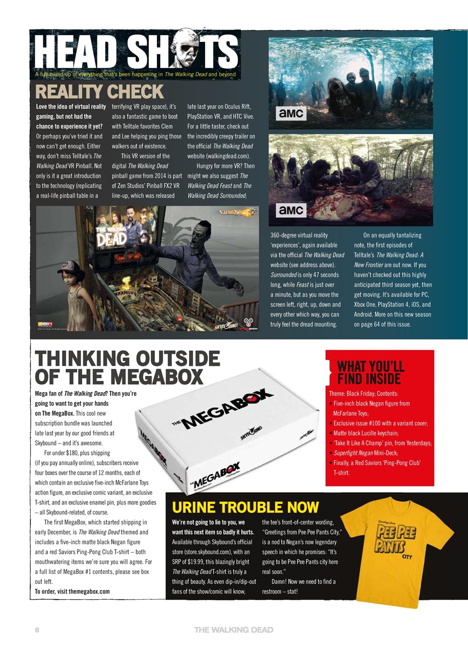 The Walking Dead Magazine Preview Pages