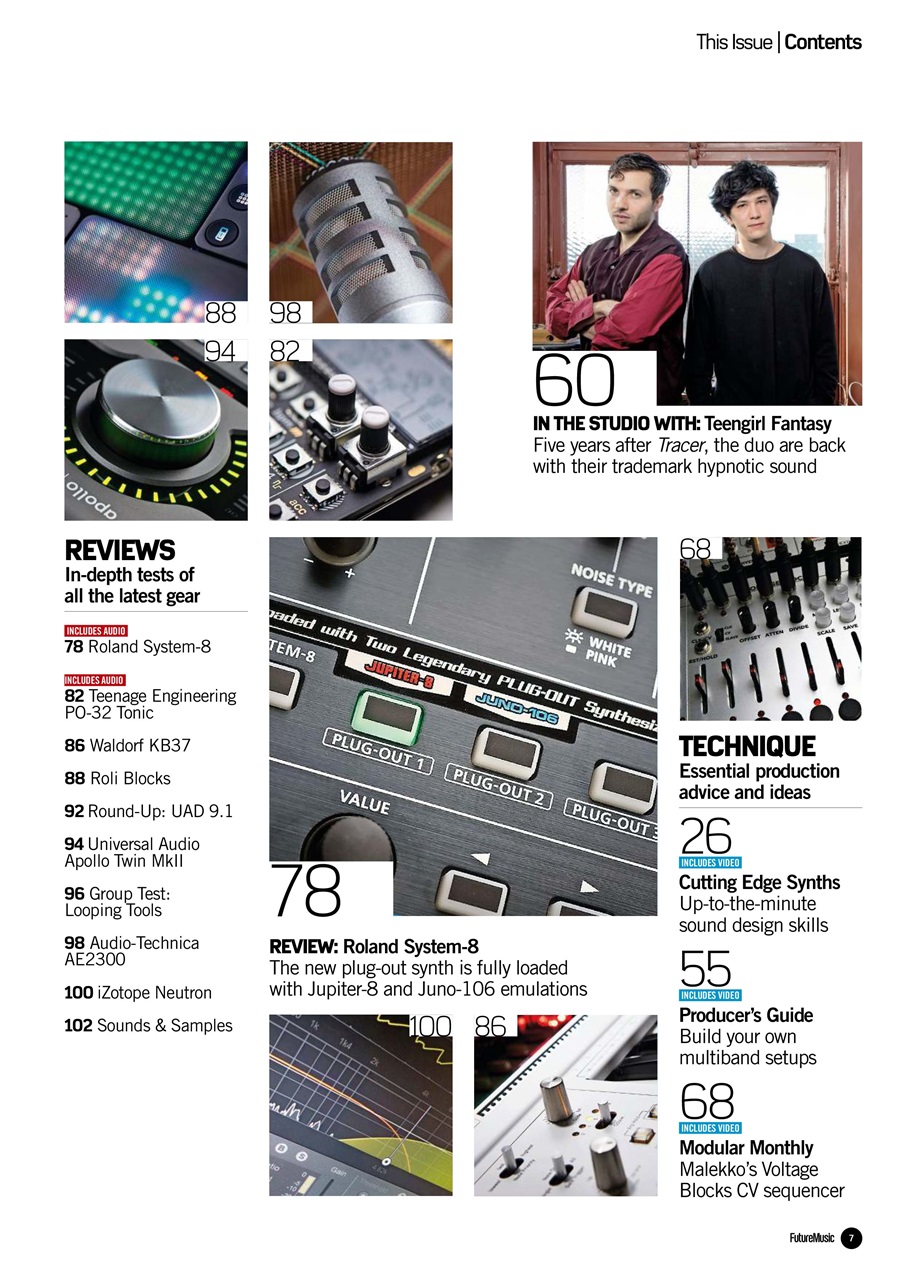 Future Music Preview Pages