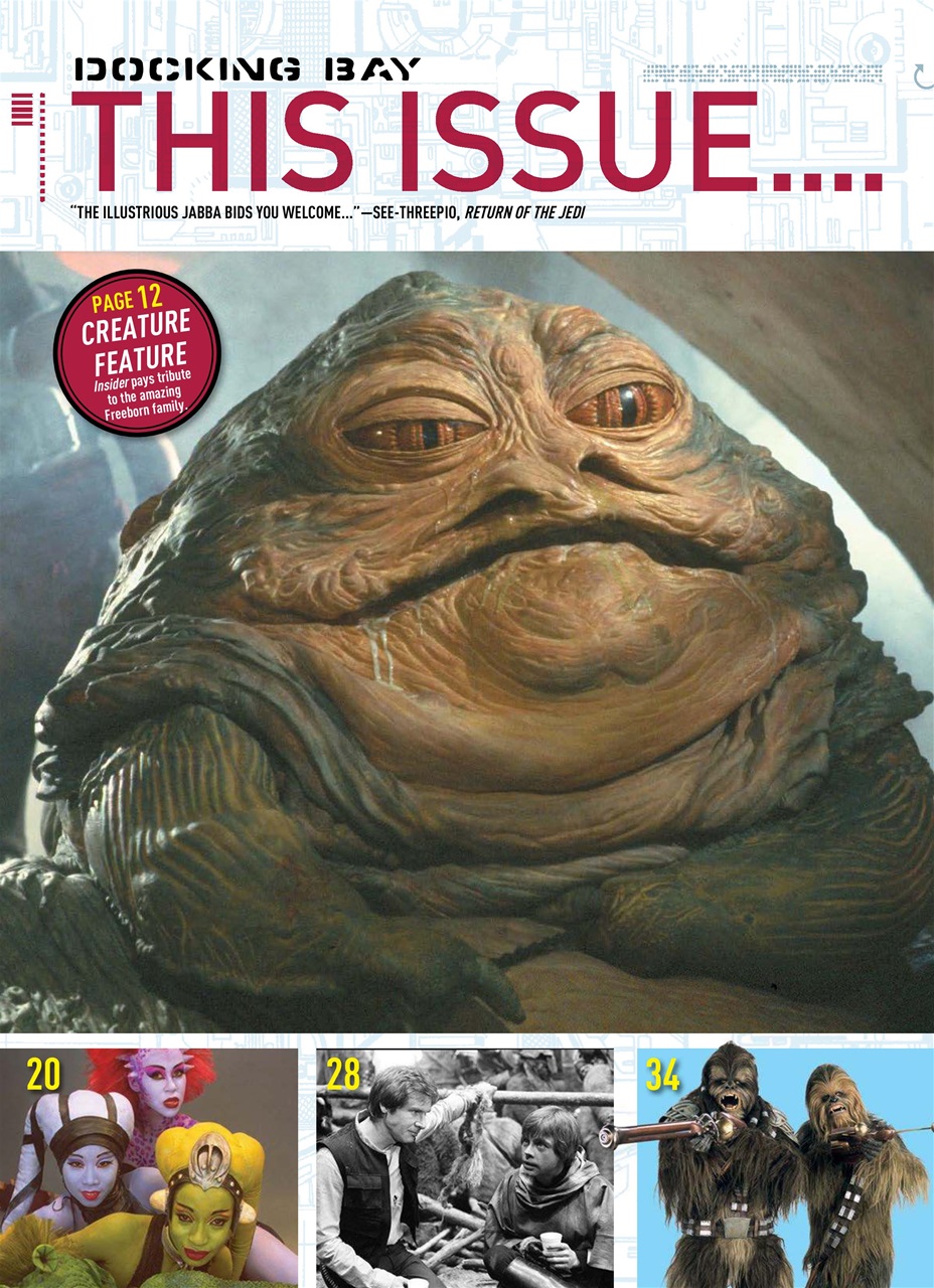 Star Wars Insider Preview Pages