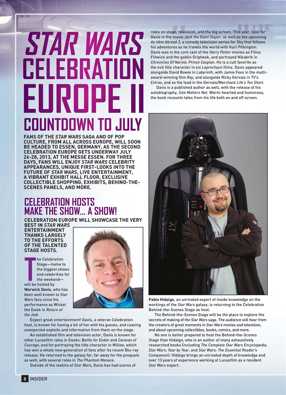 Star Wars Insider Preview Pages