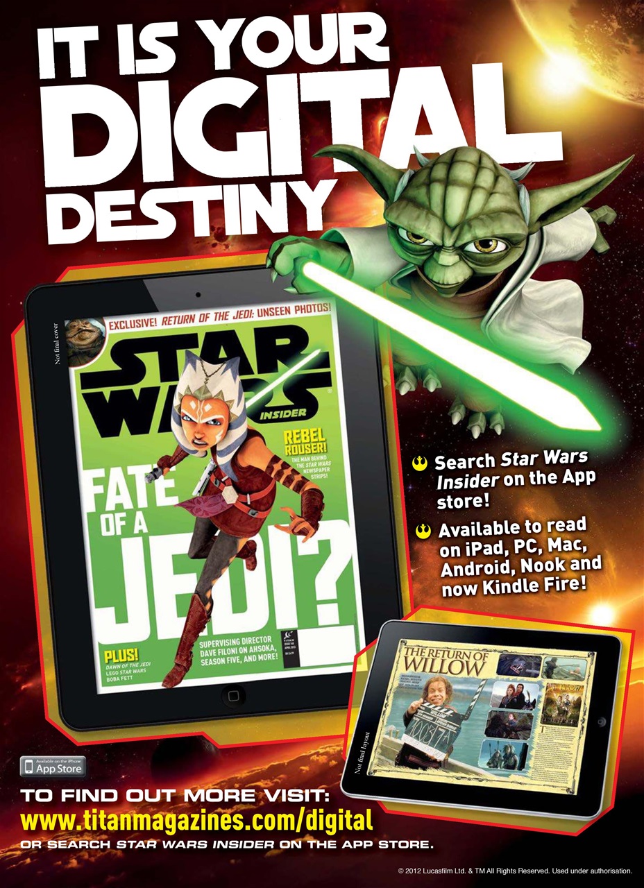 Star Wars Insider Preview Pages