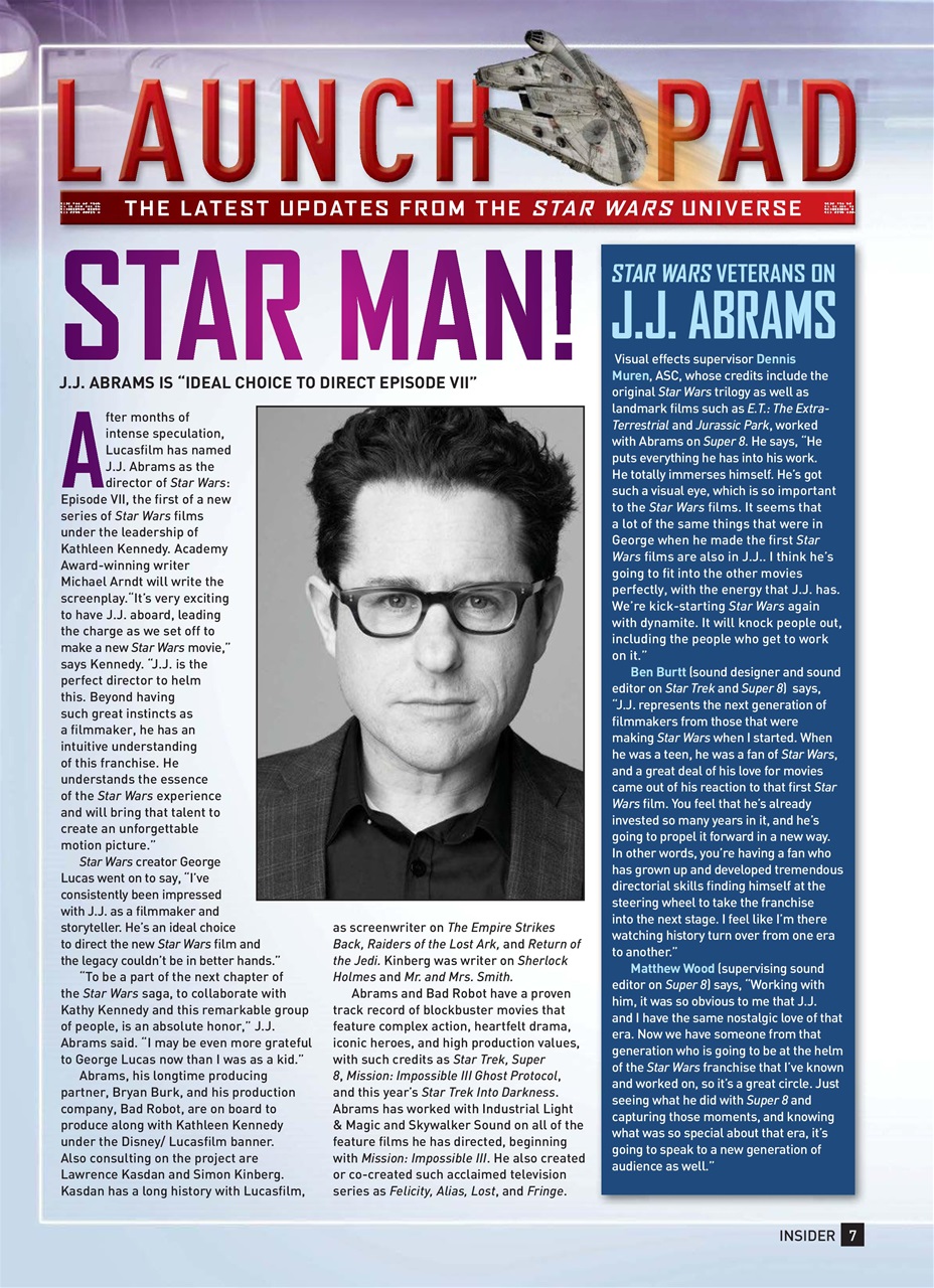 Star Wars Insider Preview Pages