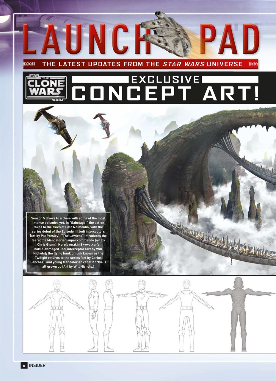 Star Wars Insider Preview Pages