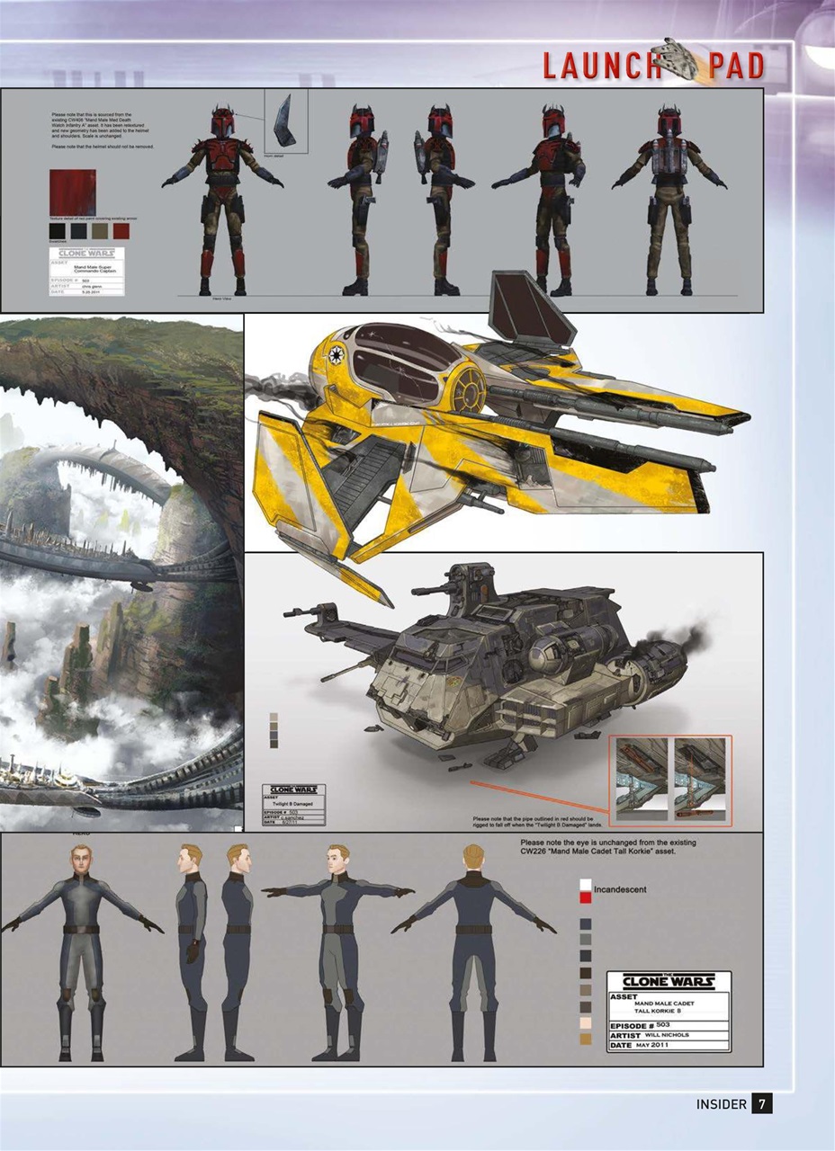 Star Wars Insider Preview Pages