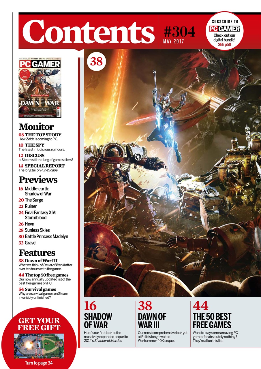 PC Gamer (UK Edition) Preview Pages