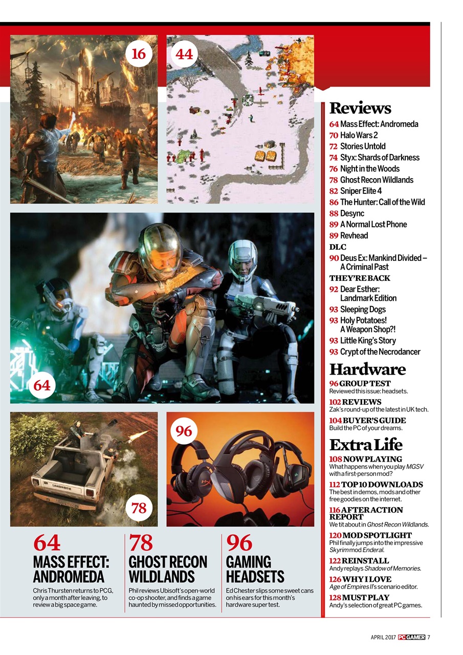 PC Gamer (UK Edition) Preview Pages
