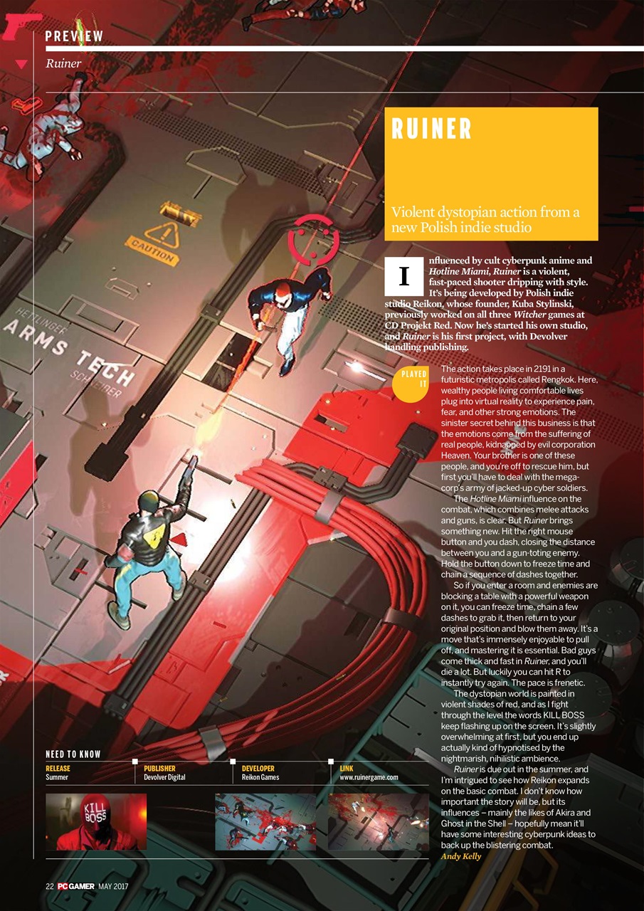 PC Gamer (UK Edition) Preview Pages