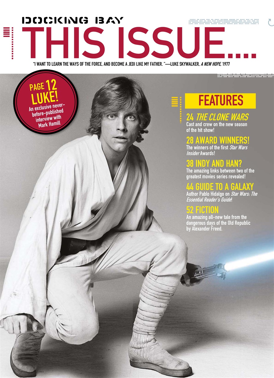 Star Wars Insider Preview Pages