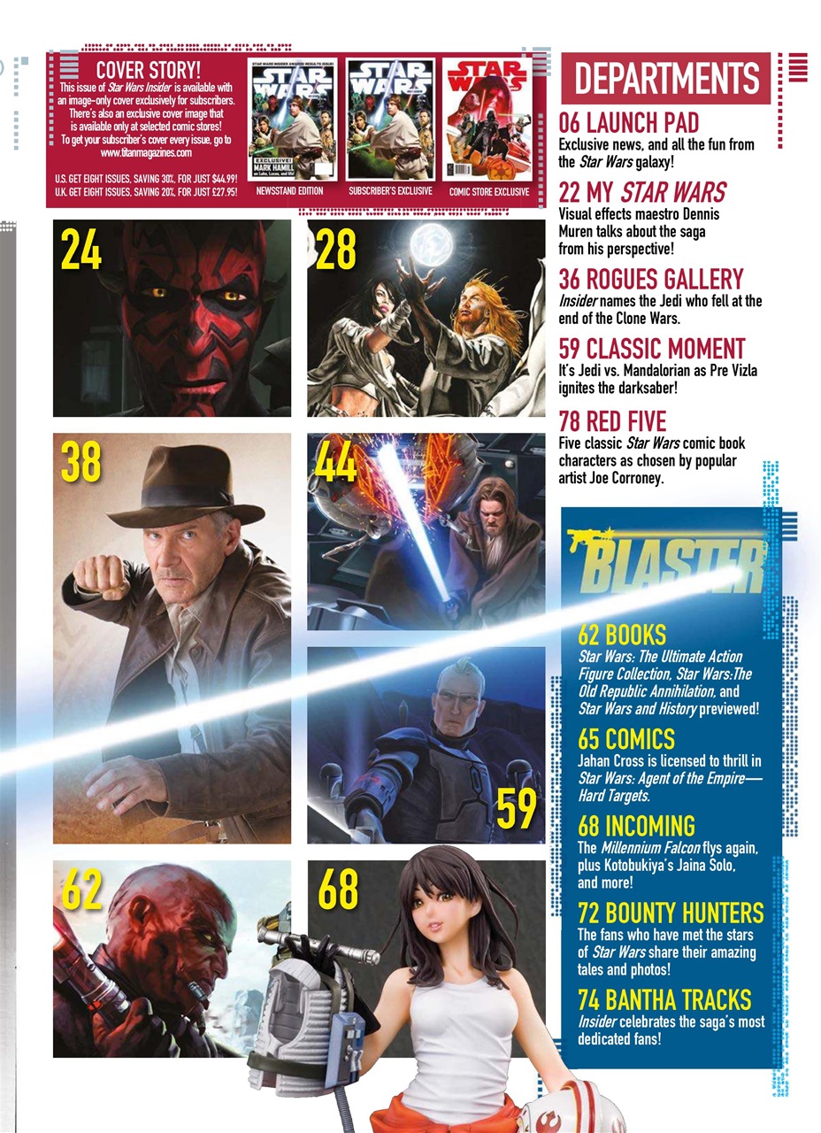 Star Wars Insider Preview Pages