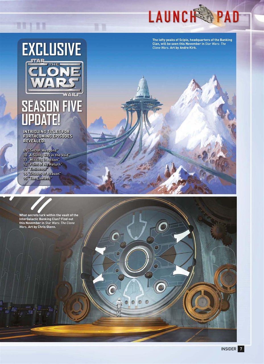 Star Wars Insider Preview Pages