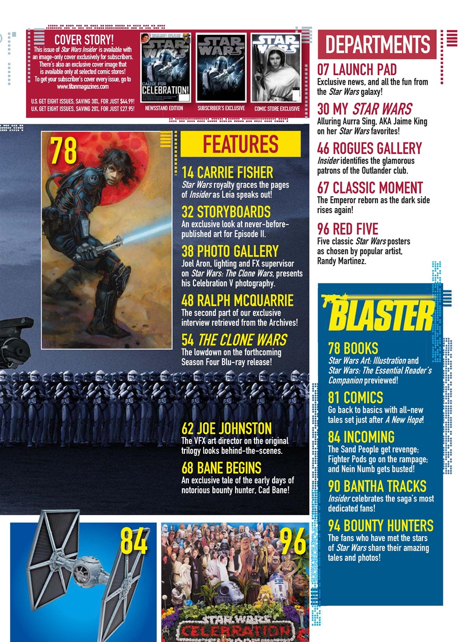 Star Wars Insider Preview Pages