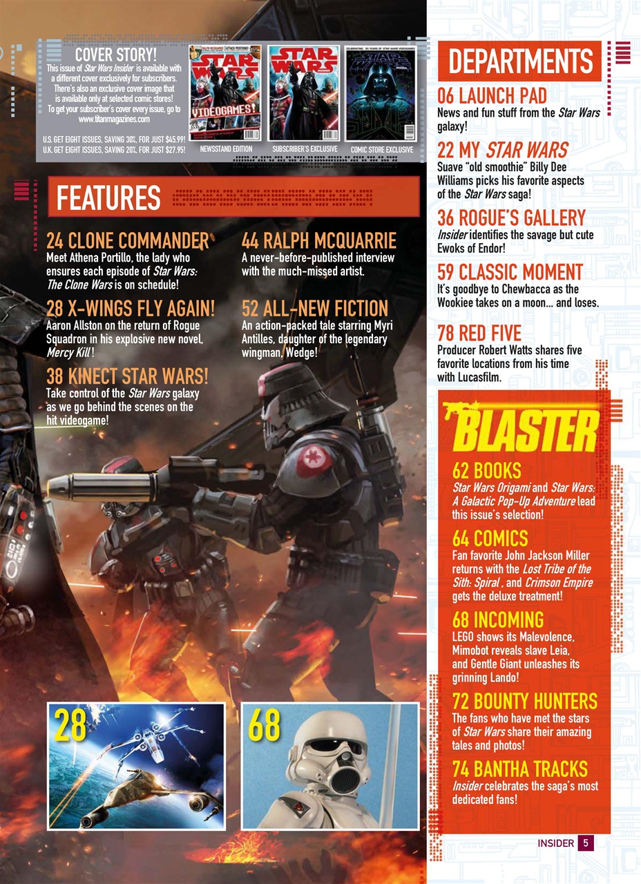 Star Wars Insider Preview Pages