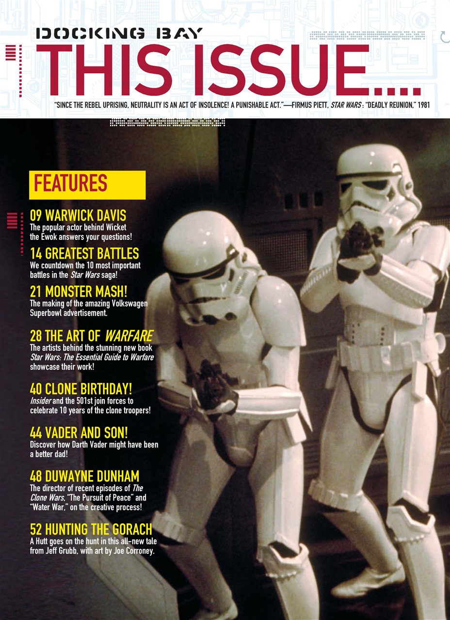 Star Wars Insider Preview Pages