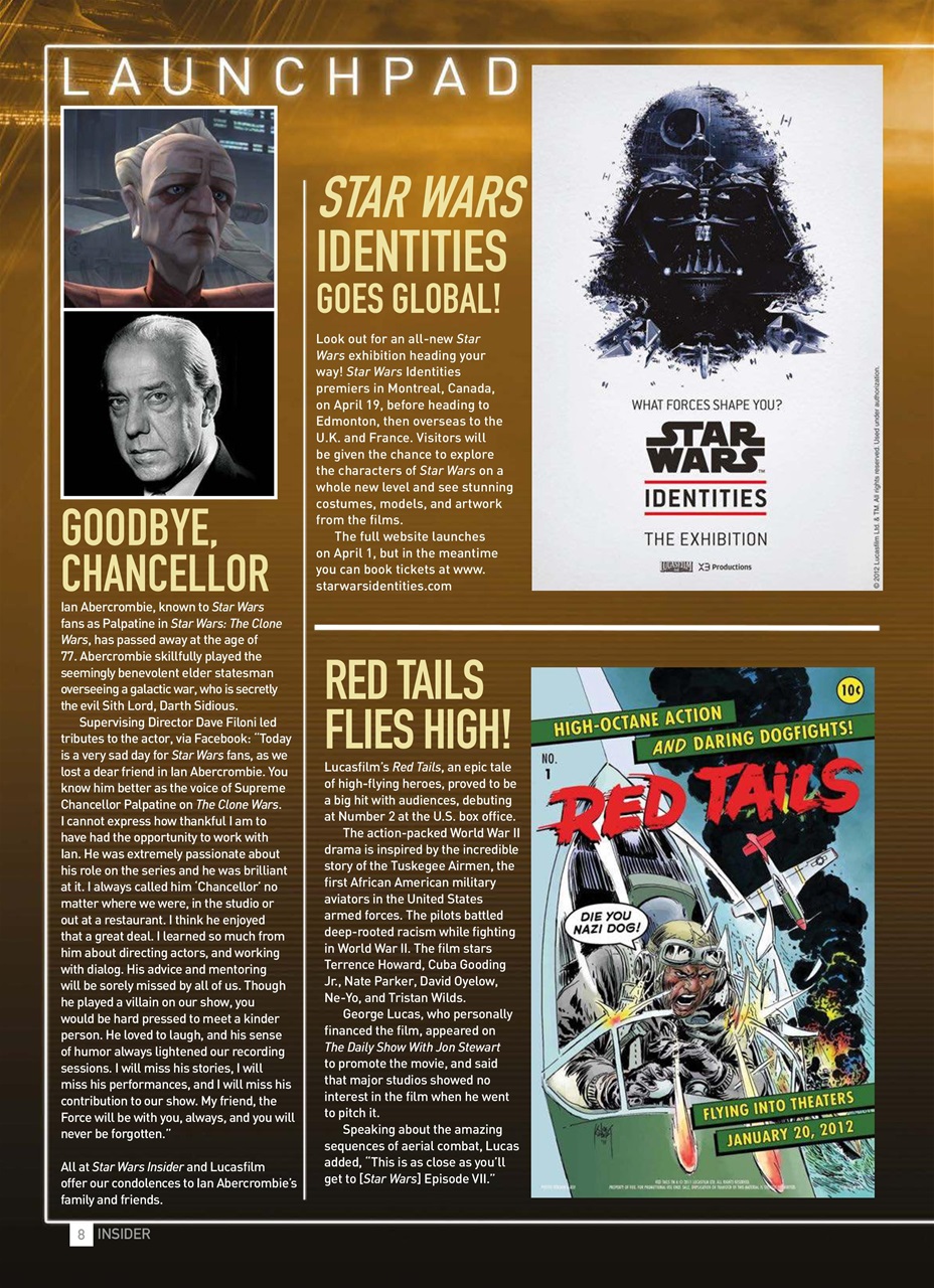 Star Wars Insider Preview Pages