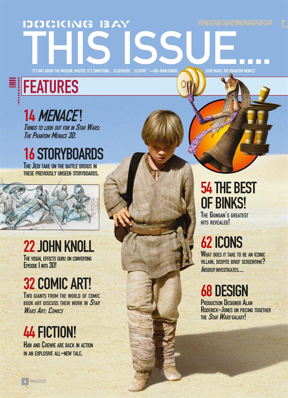 Star Wars Insider Preview Pages