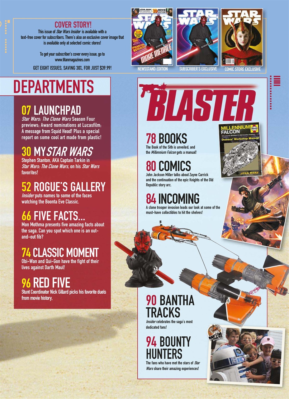 Star Wars Insider Preview Pages