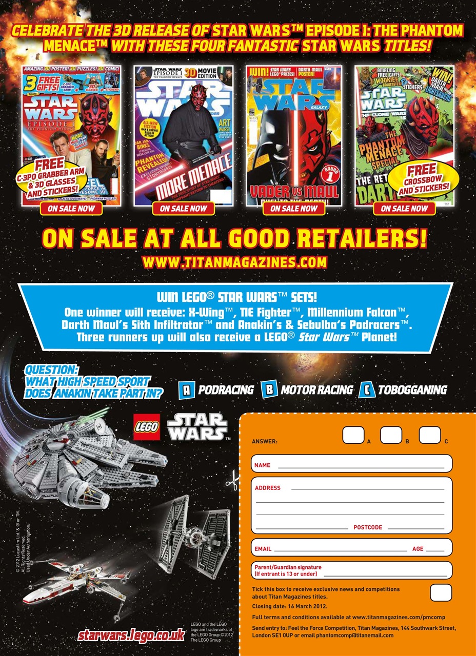 Star Wars Insider Preview Pages