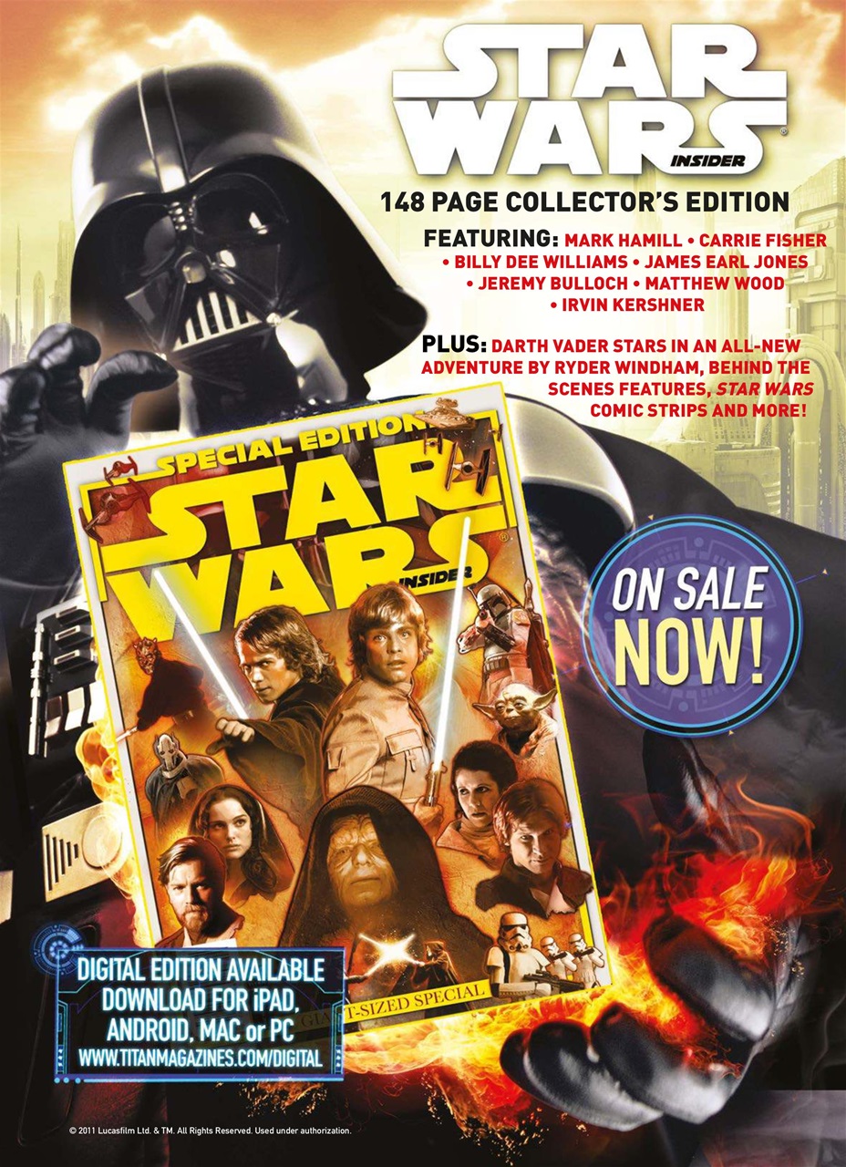 Star Wars Insider Preview Pages
