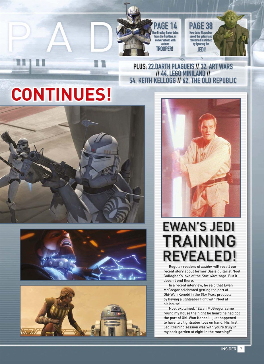 Star Wars Insider Preview Pages