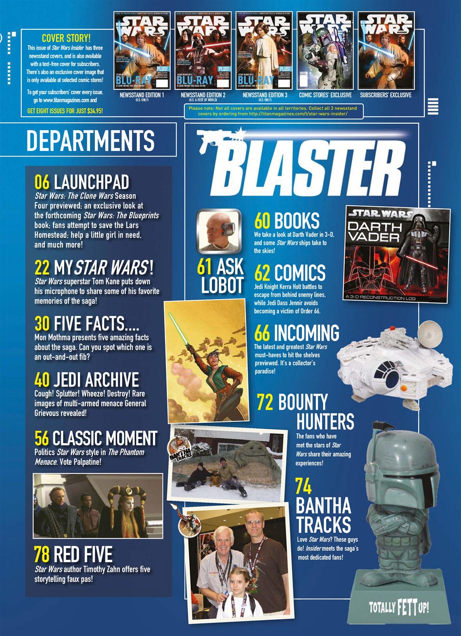 Star Wars Insider Preview Pages