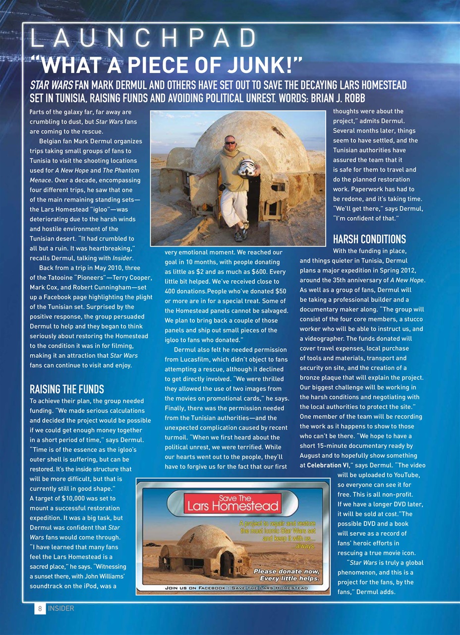 Star Wars Insider Preview Pages