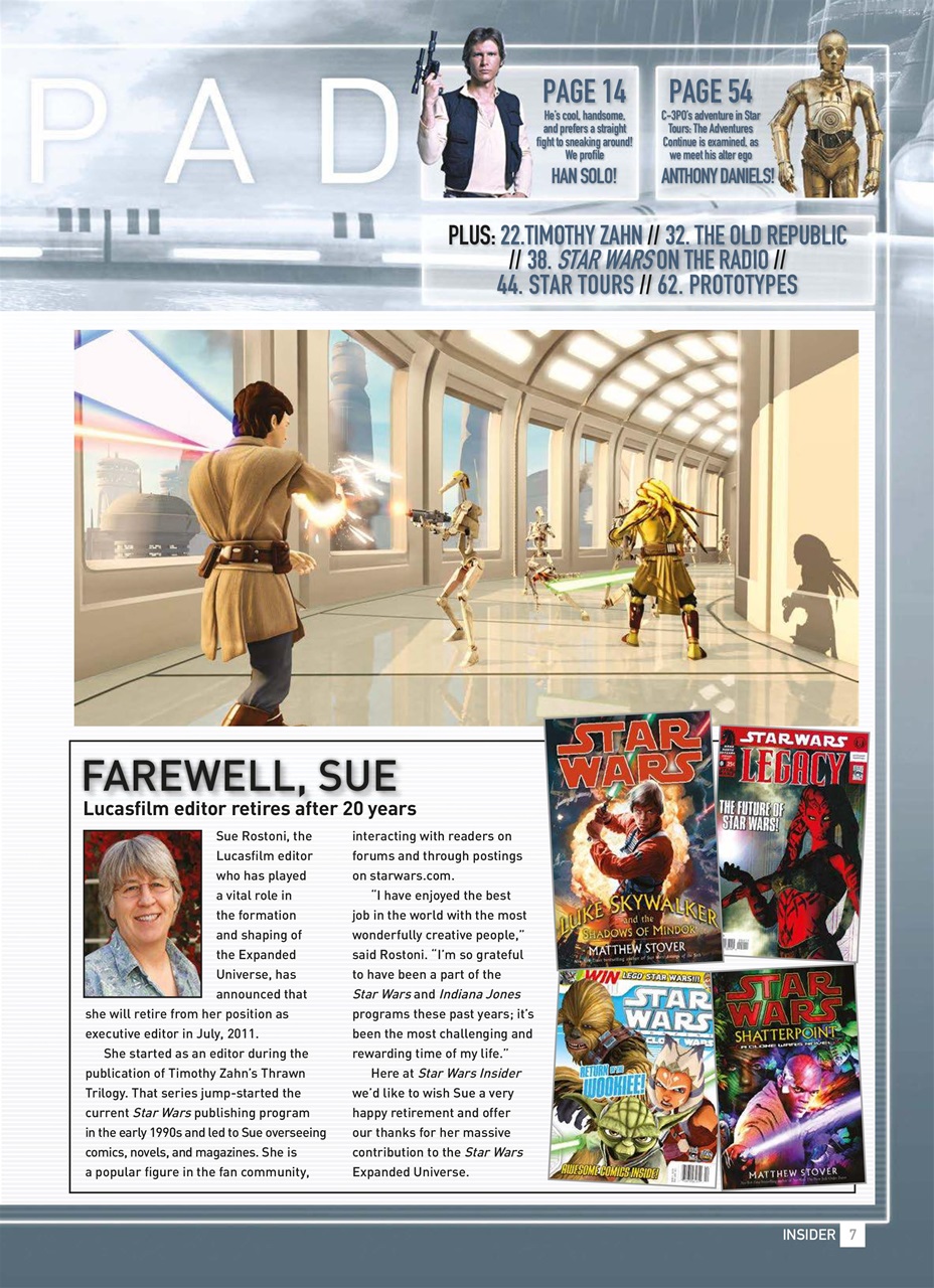 Star Wars Insider Preview Pages