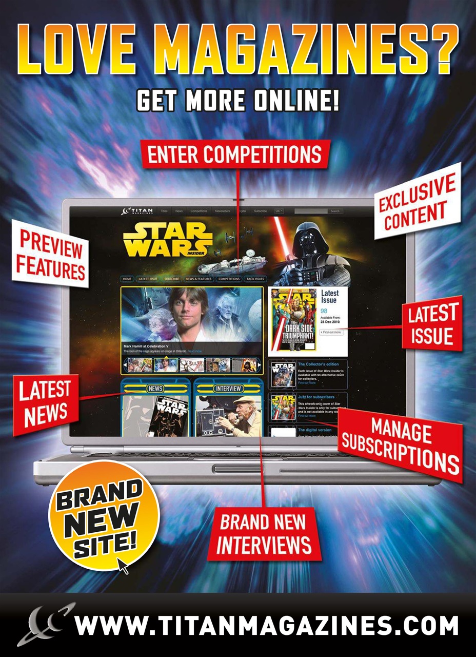 Star Wars Insider Preview Pages