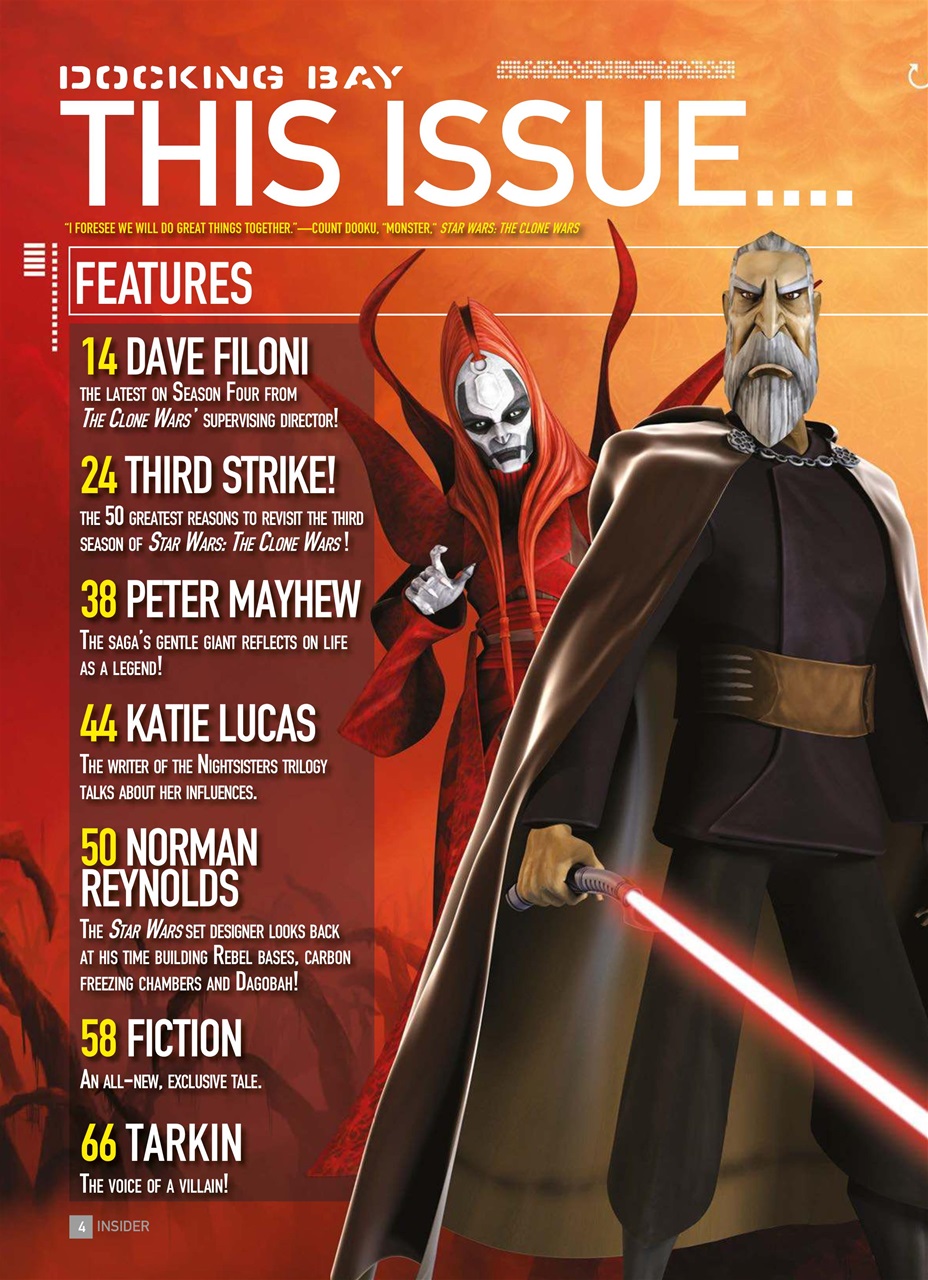 Star Wars Insider Preview Pages