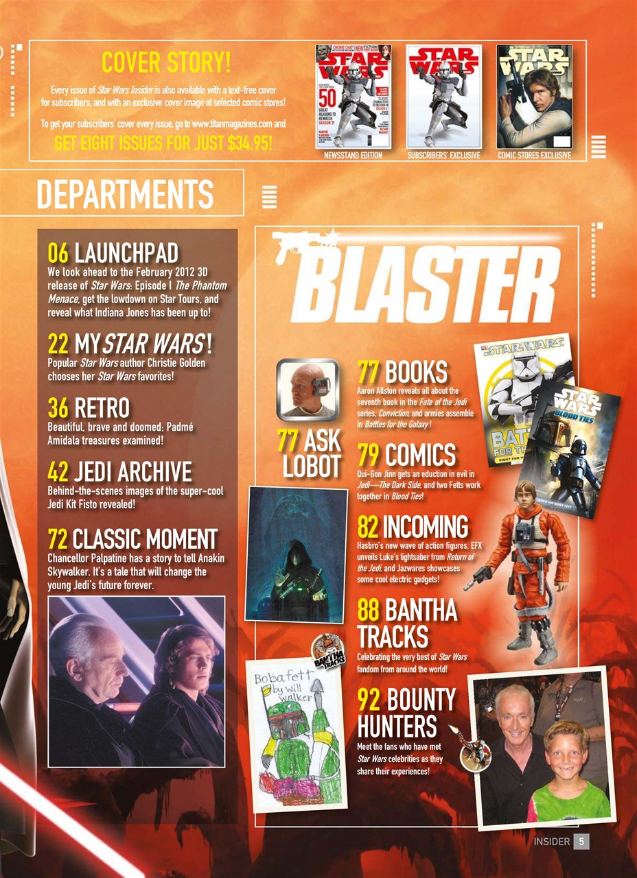 Star Wars Insider Preview Pages