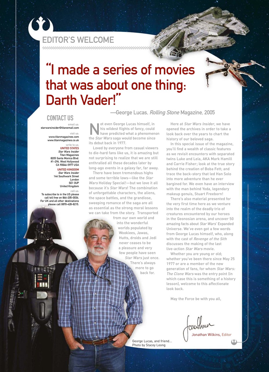 Star Wars Insider Preview Pages