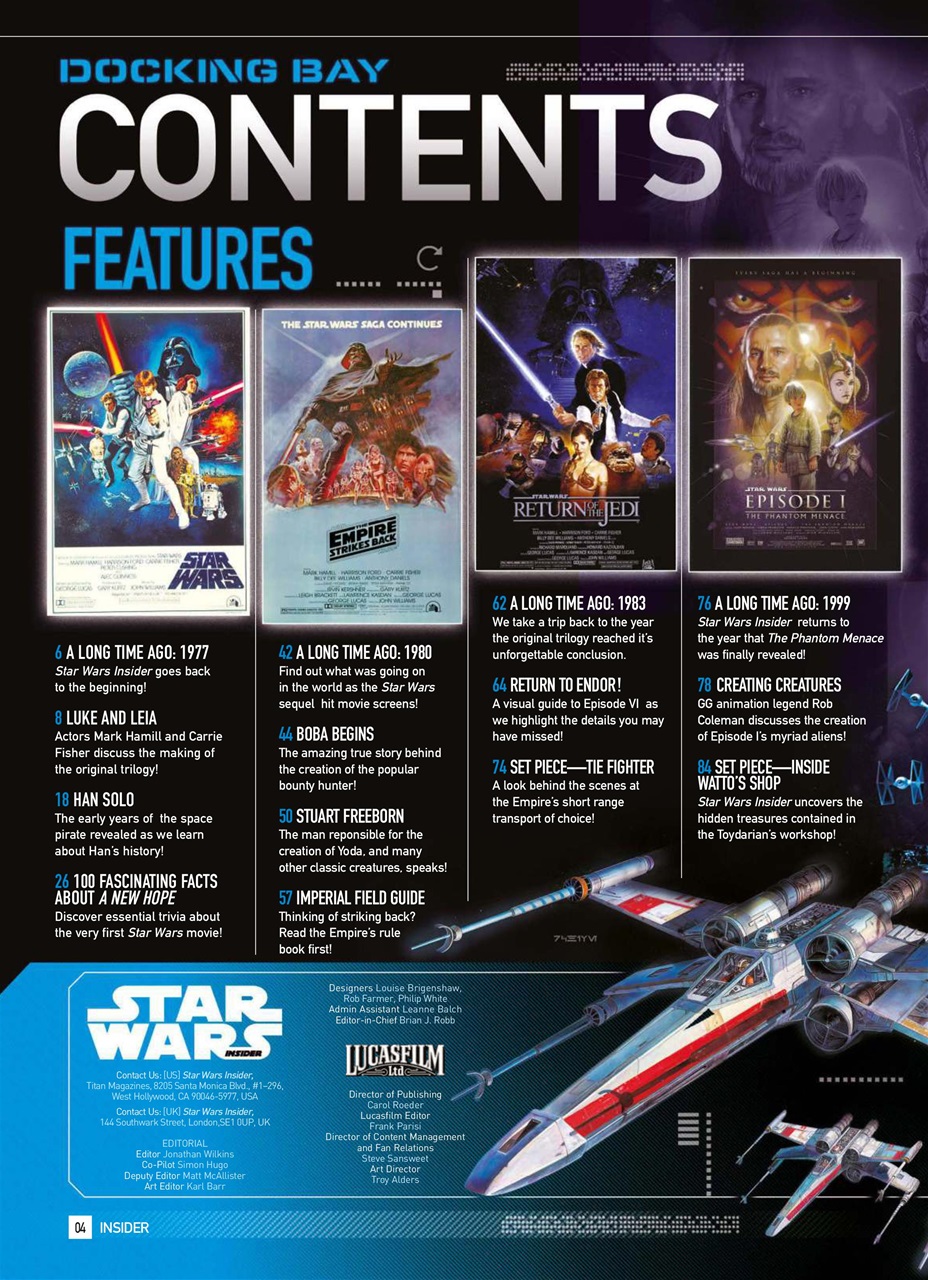 Star Wars Insider Preview Pages