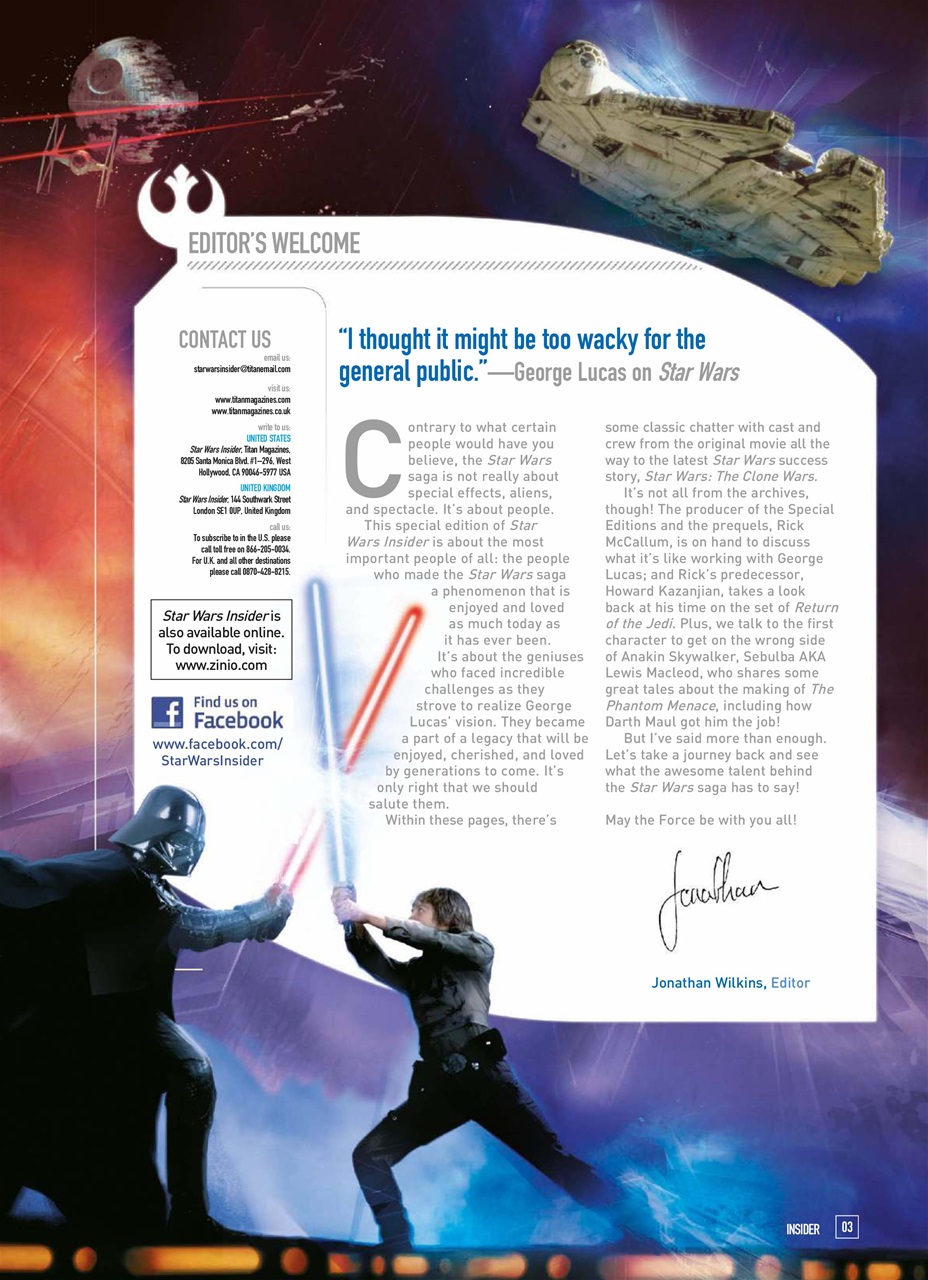 Star Wars Insider Preview Pages