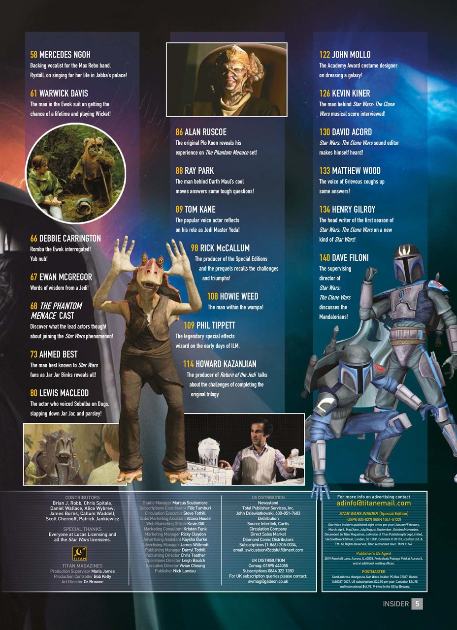 Star Wars Insider Preview Pages