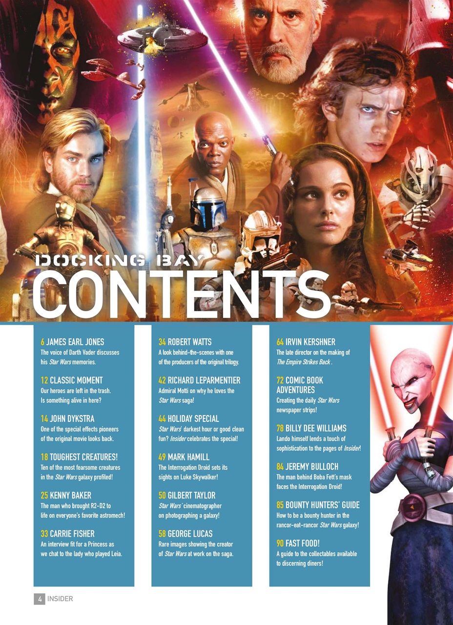 Star Wars Insider Preview Pages