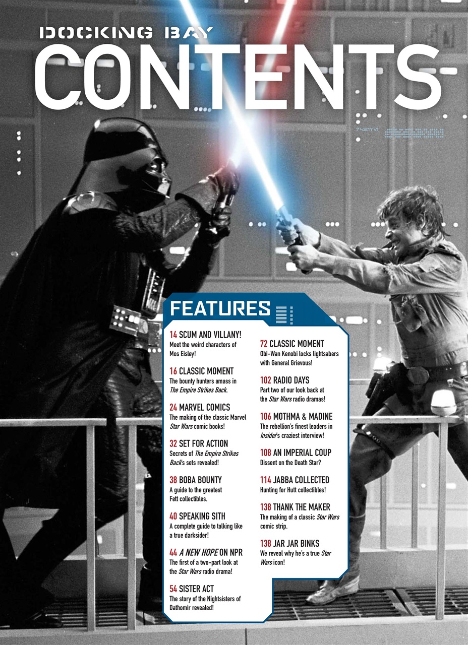 Star Wars Insider Preview Pages