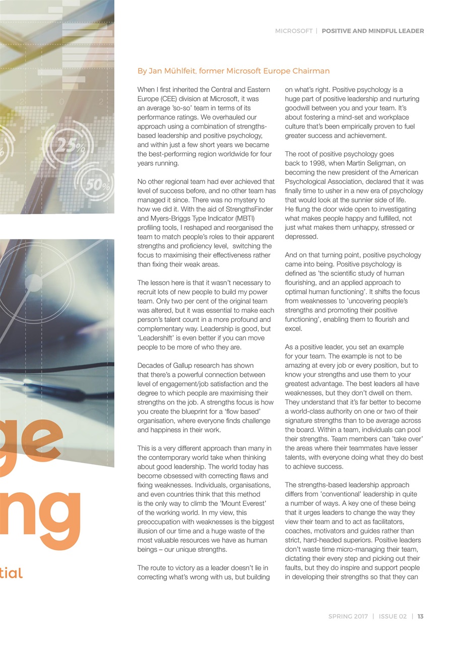 Positive & Mindful Leader Preview Pages