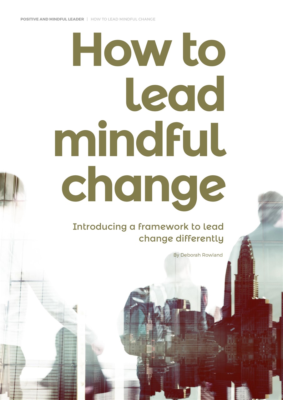 Positive & Mindful Leader Preview Pages