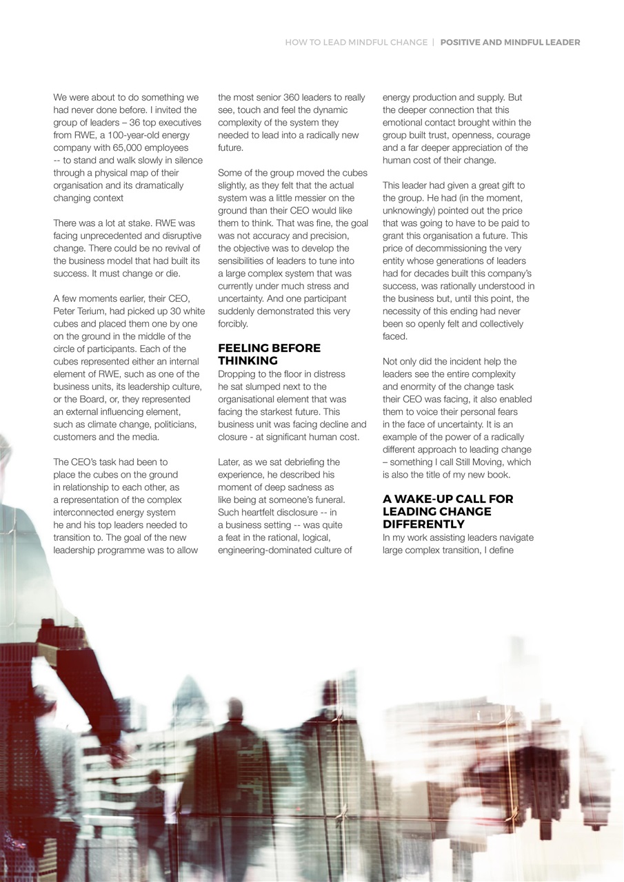 Positive & Mindful Leader Preview Pages