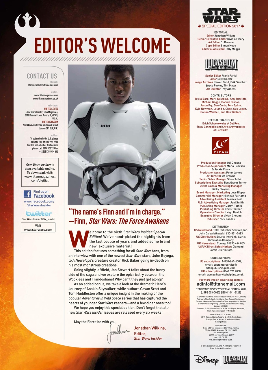 Star Wars Insider Preview Pages