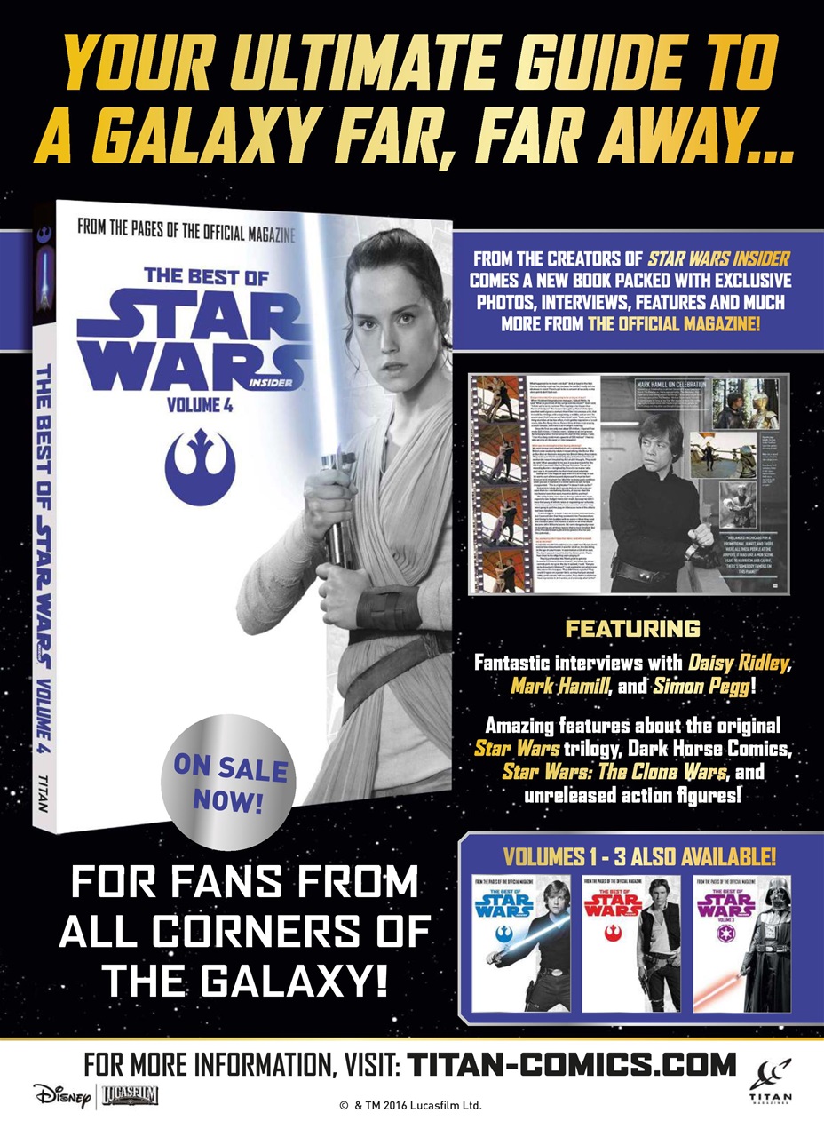 Star Wars Insider Preview Pages