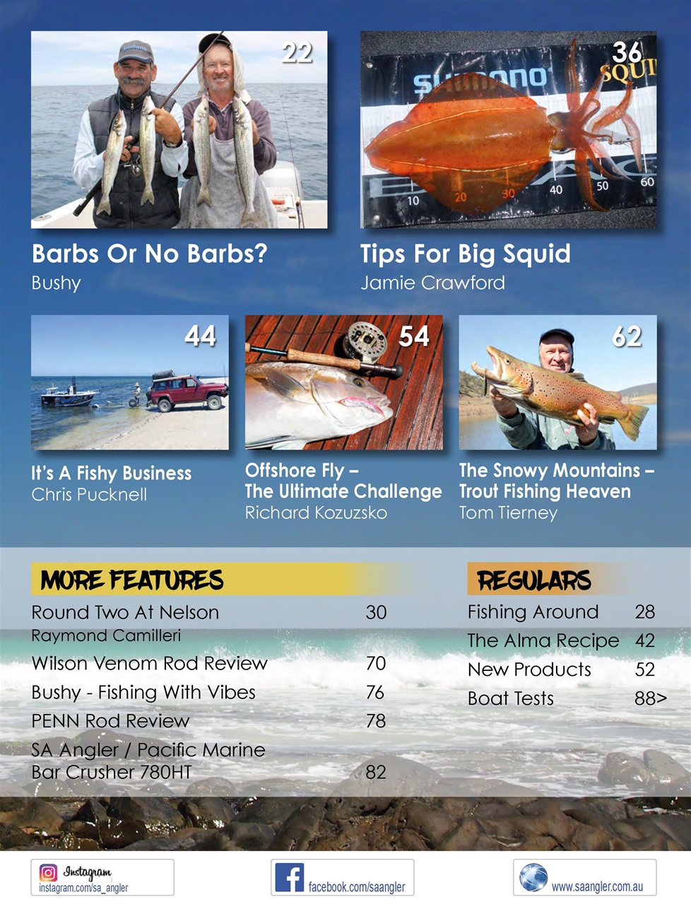 South Australian Angler Preview Pages