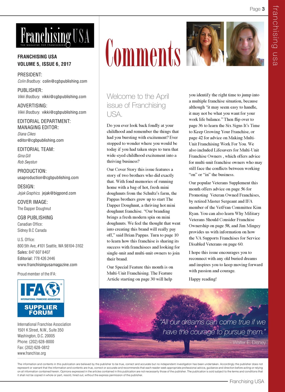 Franchising USA Preview Pages