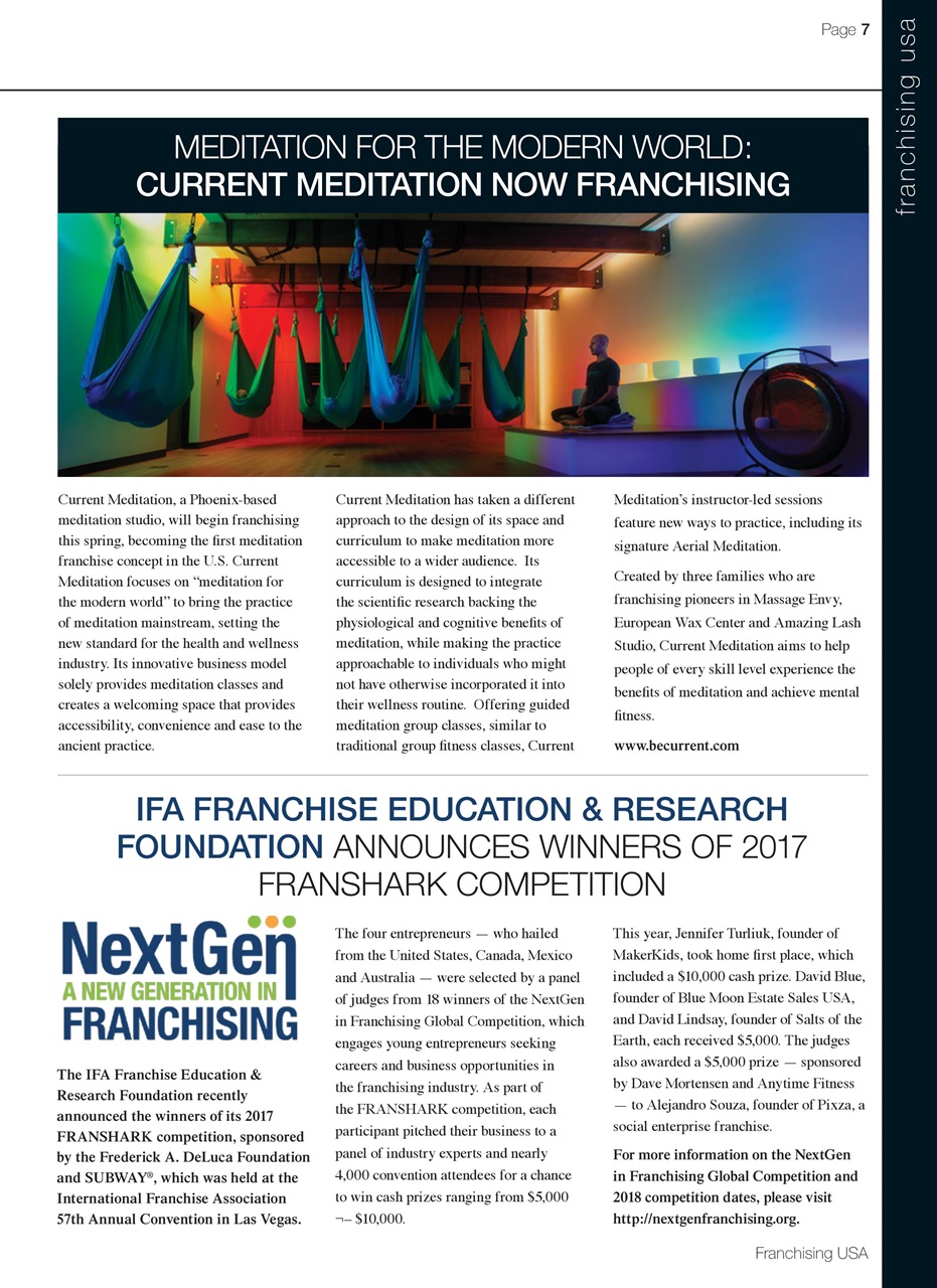Franchising USA Preview Pages