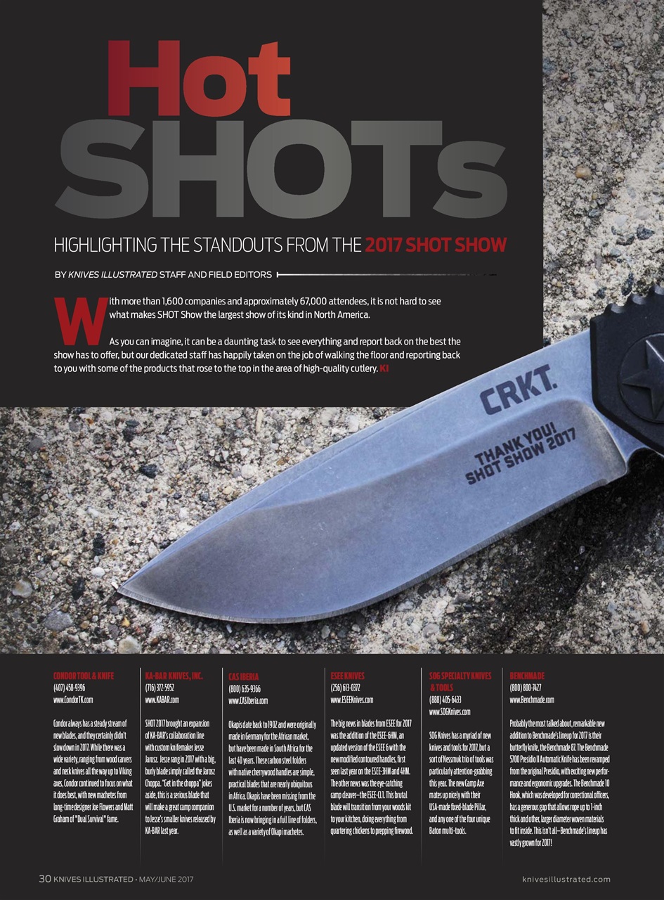 Knives Illustrated Preview Pages