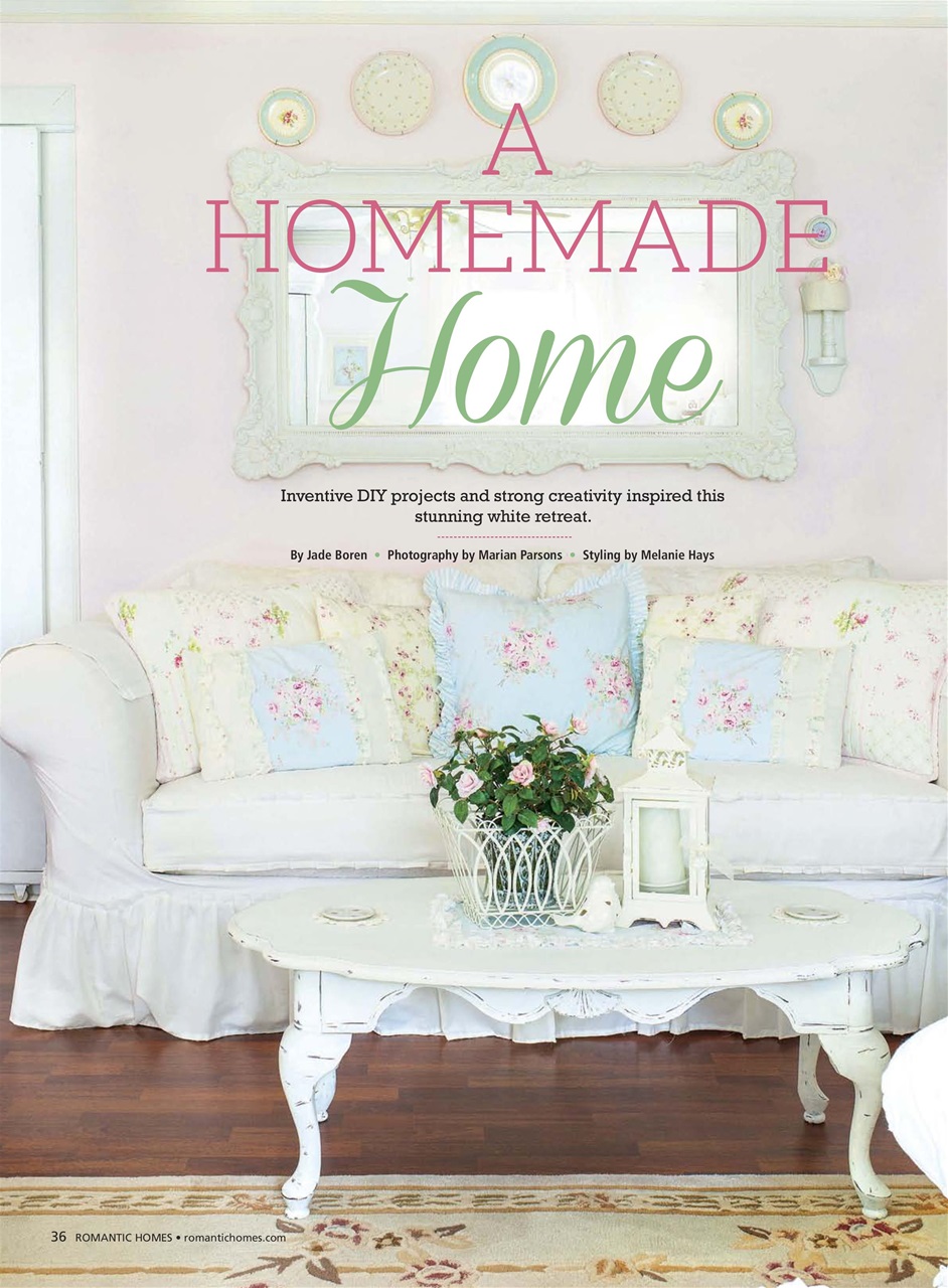Romantic Homes Preview Pages