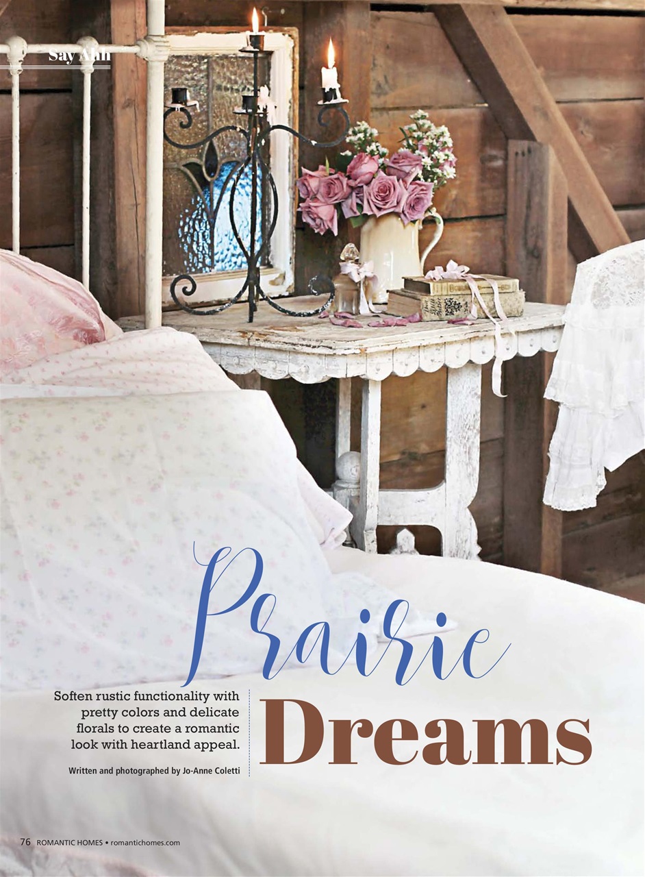 Romantic Homes Preview Pages